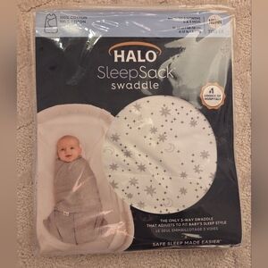 Halo SleepSack Swaddle with Star and Moon Design